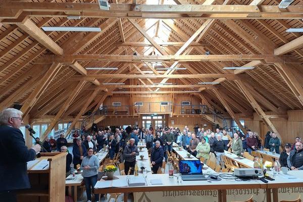 Jahresversammlung in der Schwarzwaldhalle